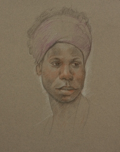 Portrait Drawings Paulette